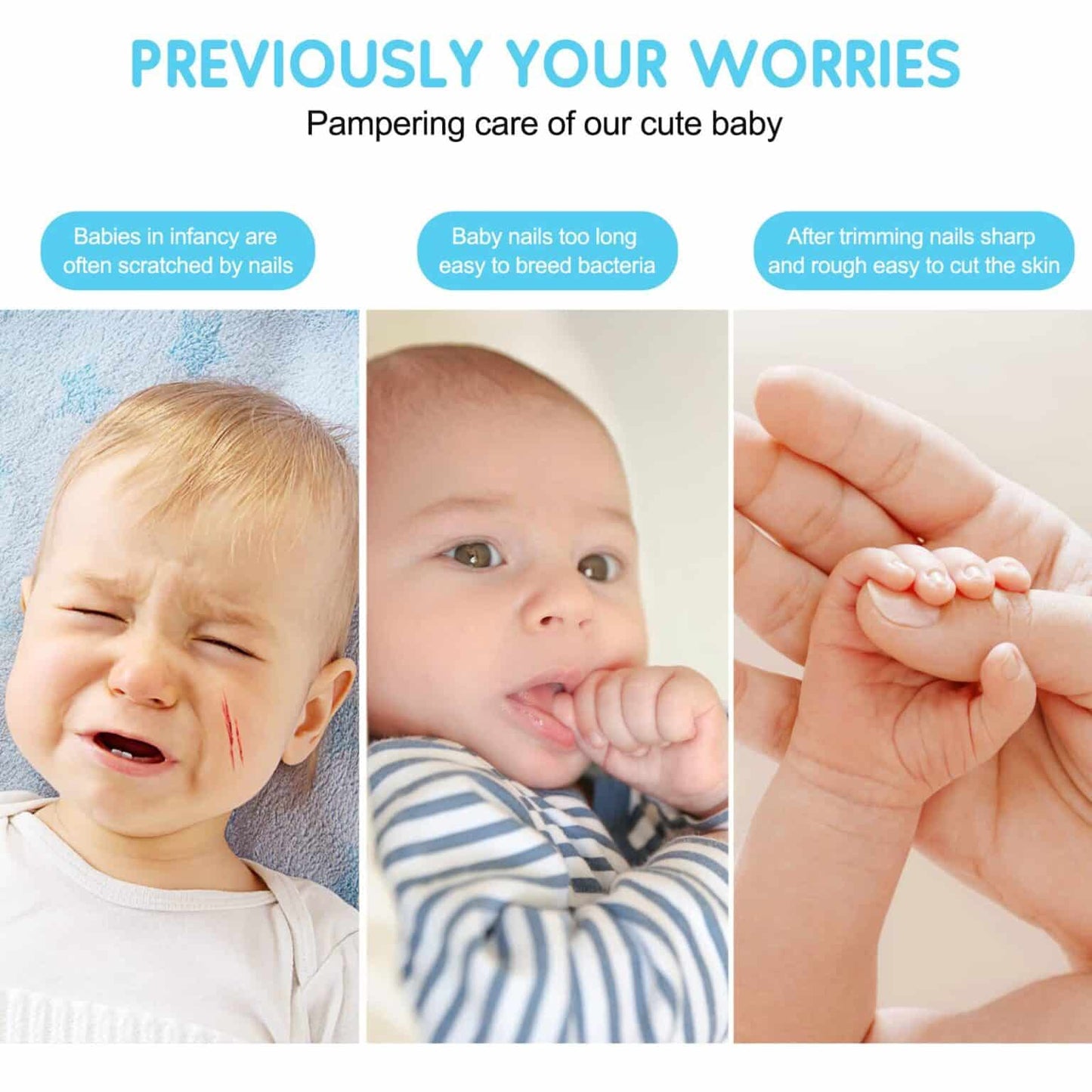 Safe Baby Nail Clipper Set